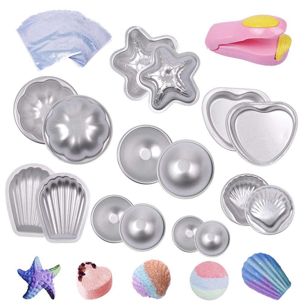 Bath Bomb Mold - Metal Bath Bomb Mold Kit Fizzies