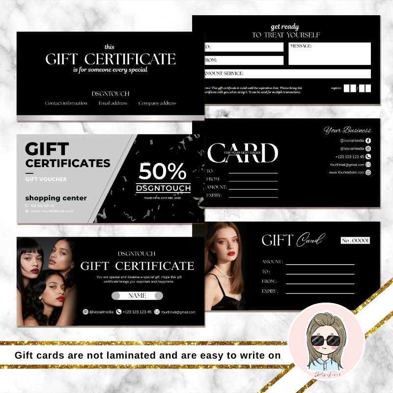 Spa And Wellness Services - Spa and Wellness Gift Card Custom