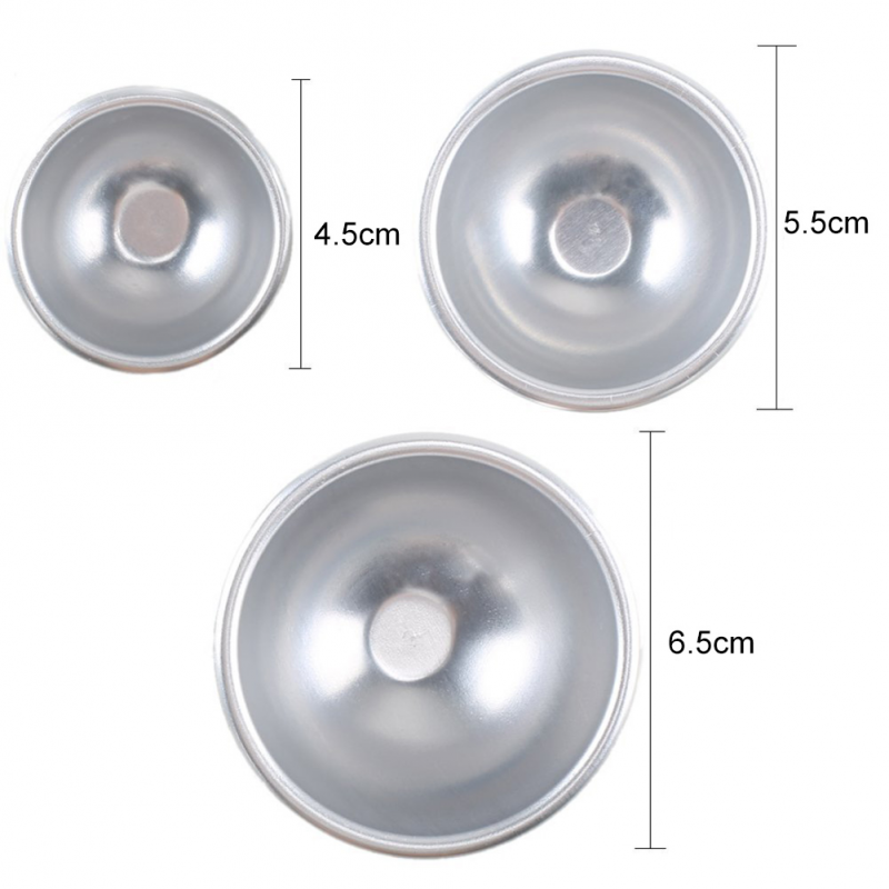 6Pcs Sphere Bath Molds, DIY So - Bath Bomb Mold recension och pris