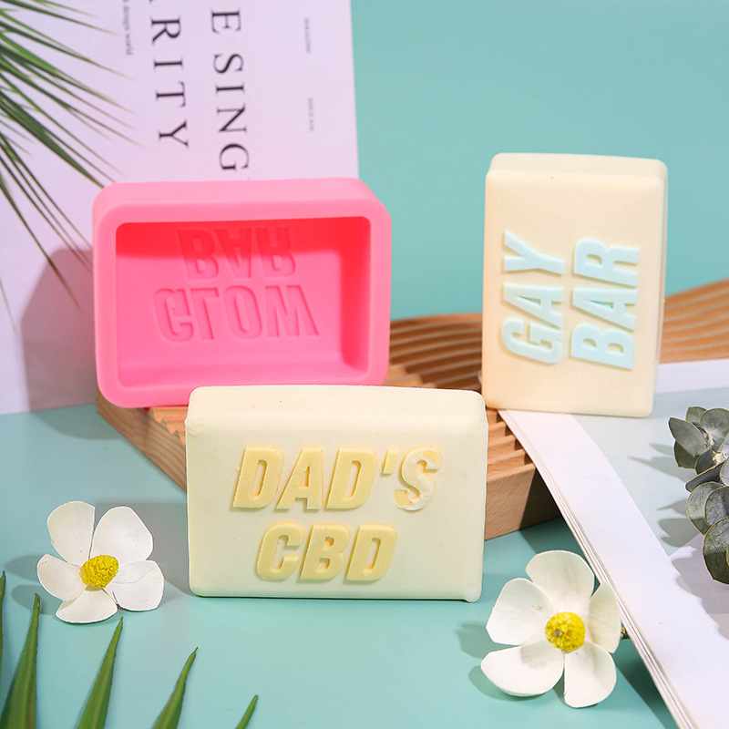 Fight Club Letters Soap Silico - Bath Bomb Mold recension och pris