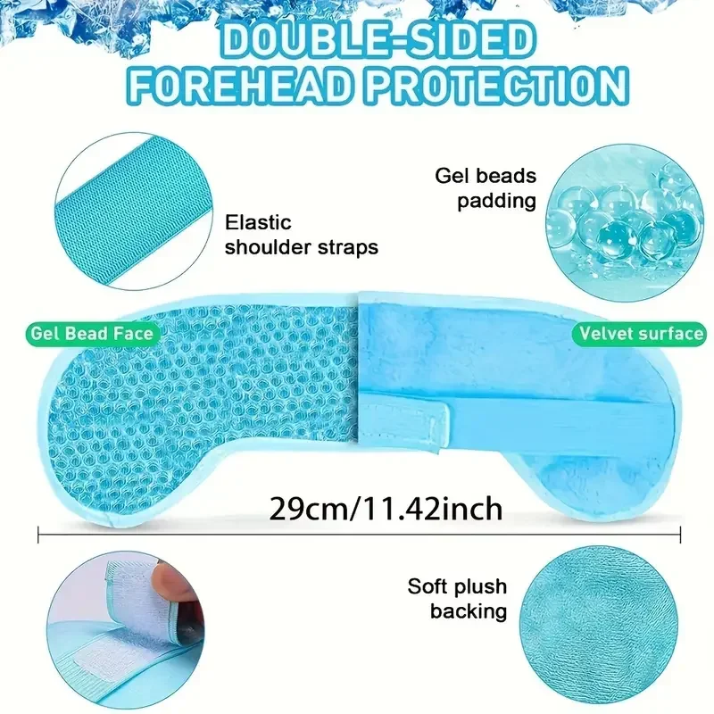 Hot/Cold Gel Bead Migraine Wra - Spa Y Wellness recension och pris
