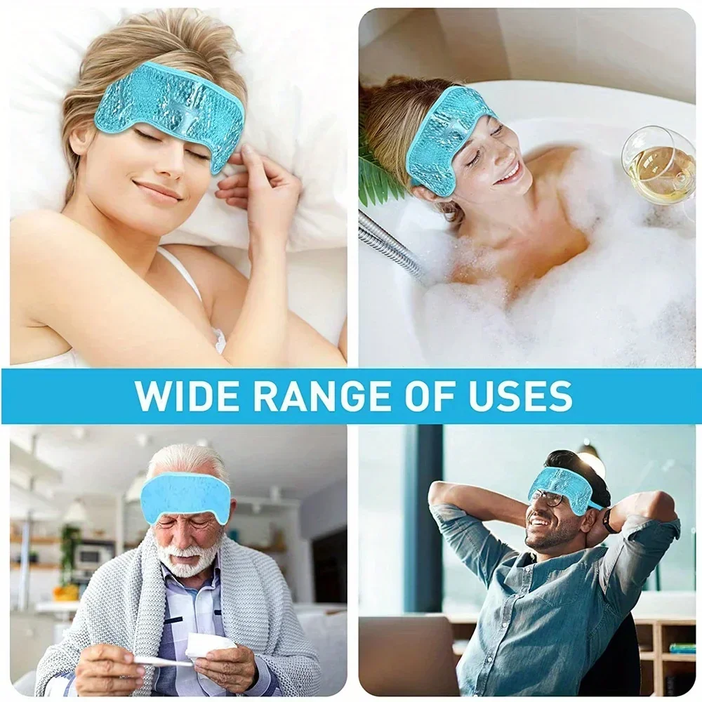 Hot/Cold Gel Bead Migraine Wra - Spa Y Wellness recension och pris