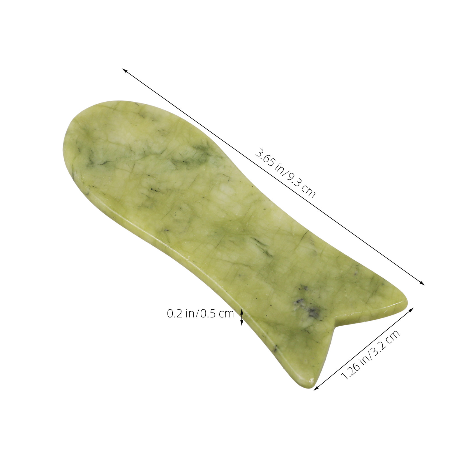 2Pcs Natural Jade Gua Sha Scra - Spa Y Wellness recension och pris
