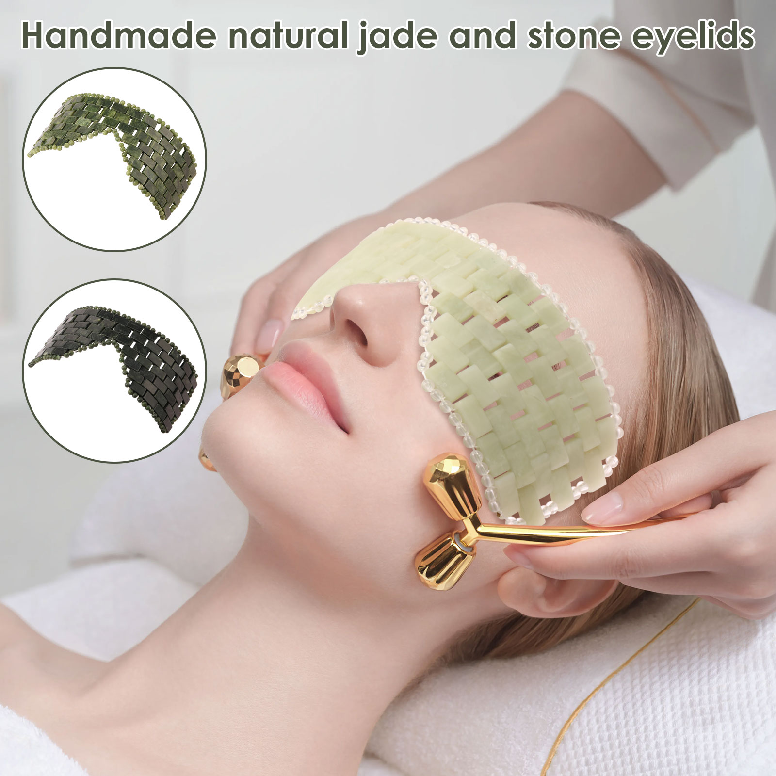 Jade Eye Mask Portable Jade St - Spa Y Wellness recension och pris