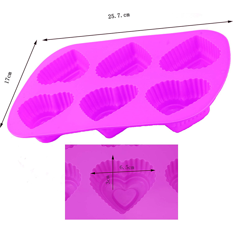 Heart Molds for Wedding Bridal - Bath Bomb Mold recension och pris