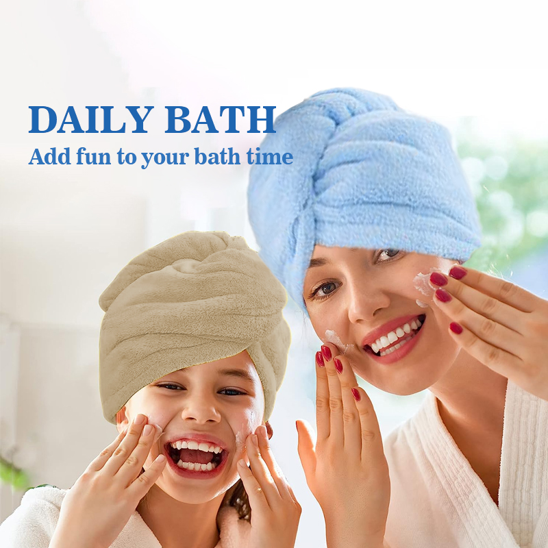 Microfiber Hair Towel Wrap for - Spa Y Wellness recension och pris