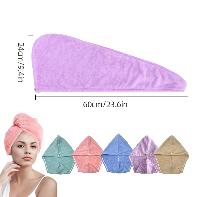 Microfiber Hair Towel Wrap for - Spa Y Wellness recension och pris